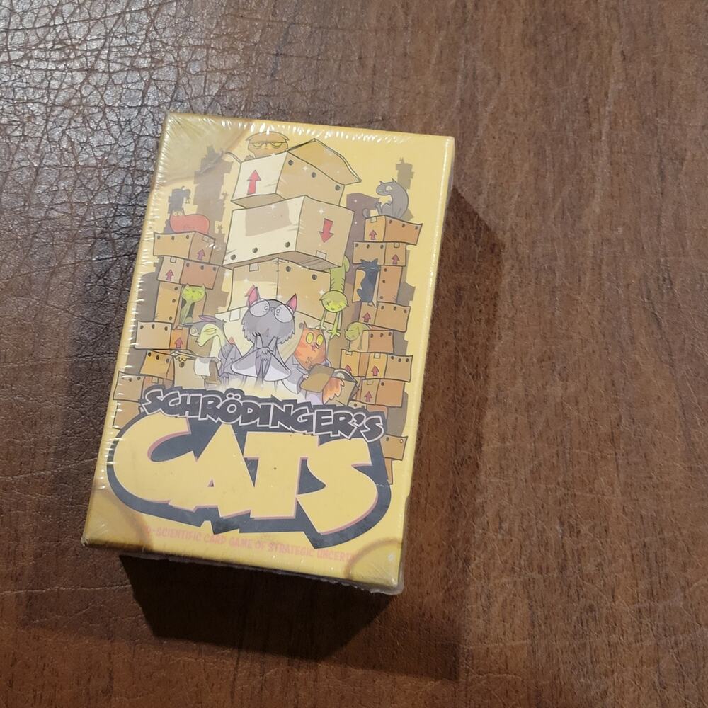 Schrodinger's Cats - Card Game New Sealed